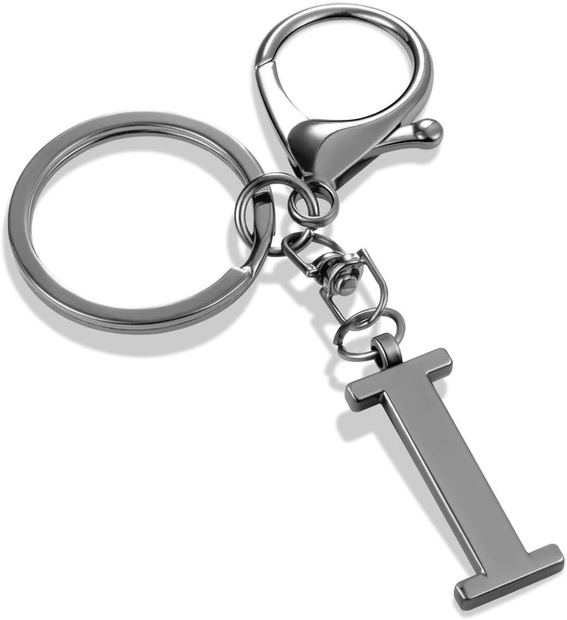 LAXPICOL Gold Letter A-Z Keychain for Women Bag Charms Purse Charms For Handbags Metal Alphabet Initial Letter Keychain - Image 1
